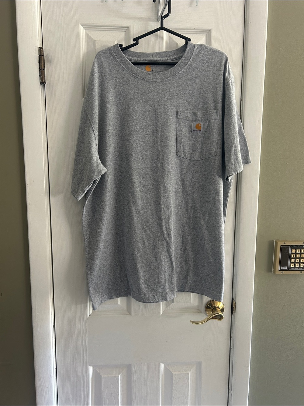 CARHARTT SHORT SLEEVE POCKET T-SHIRT SIZE L